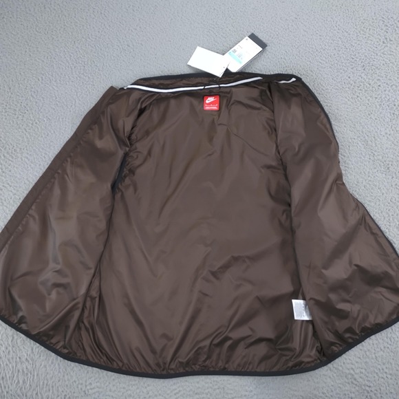 Nike Vest Mens Medium Brown Repel UV UPF 40+ Loose Fit FZ0748-237 Outdoor New - Picture 3 of 16